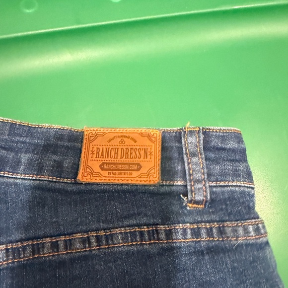 Women's Western Ranch Dress’n Jeans size medium denim - Picture 10 of 10